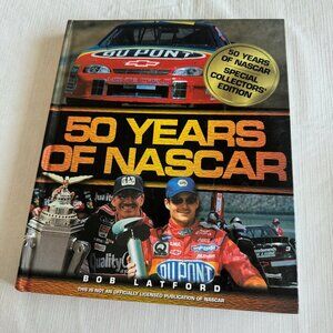 Hardcover 50 Years of Nascar Book
